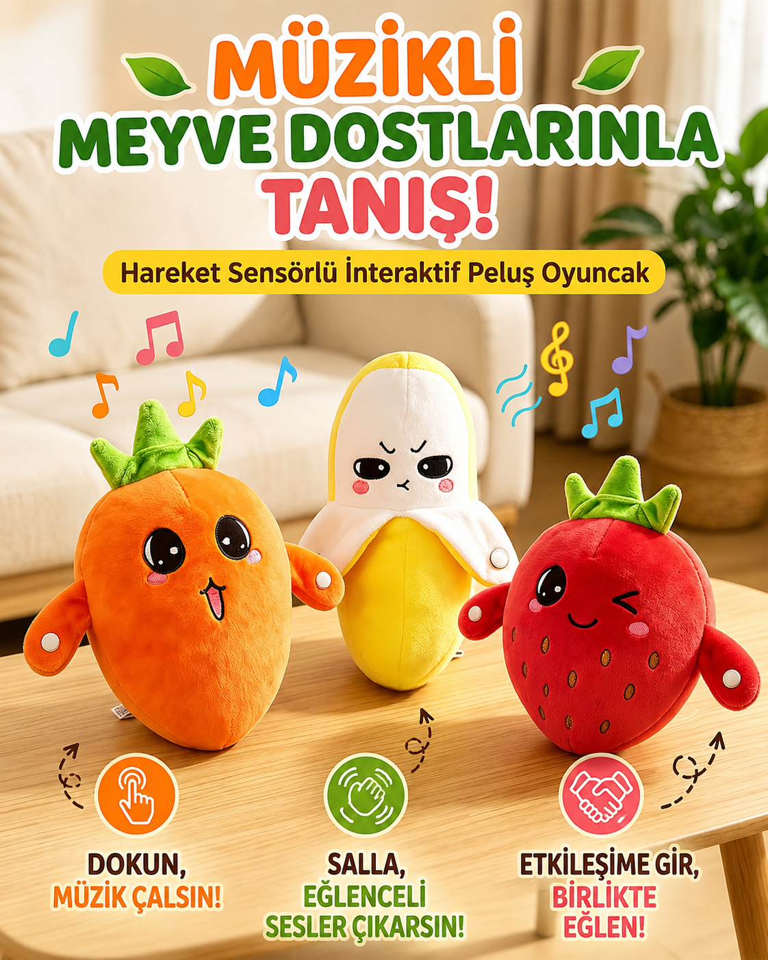 Melodi Çalan Peluş
